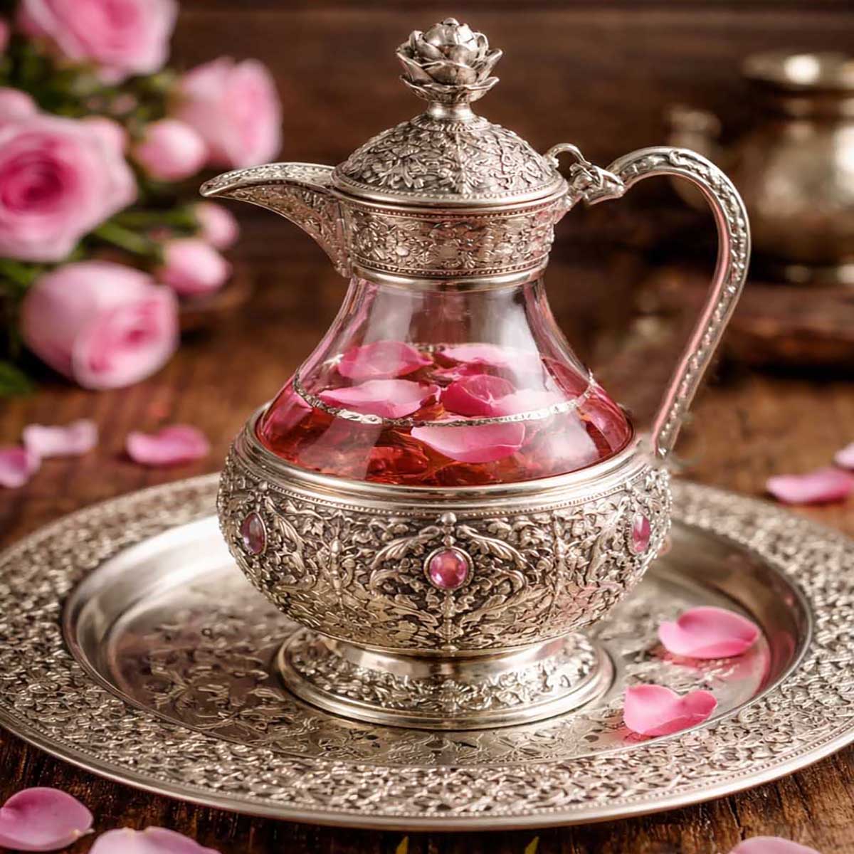 گلاب سنتی سنگین سه آتیشه امیرامیر